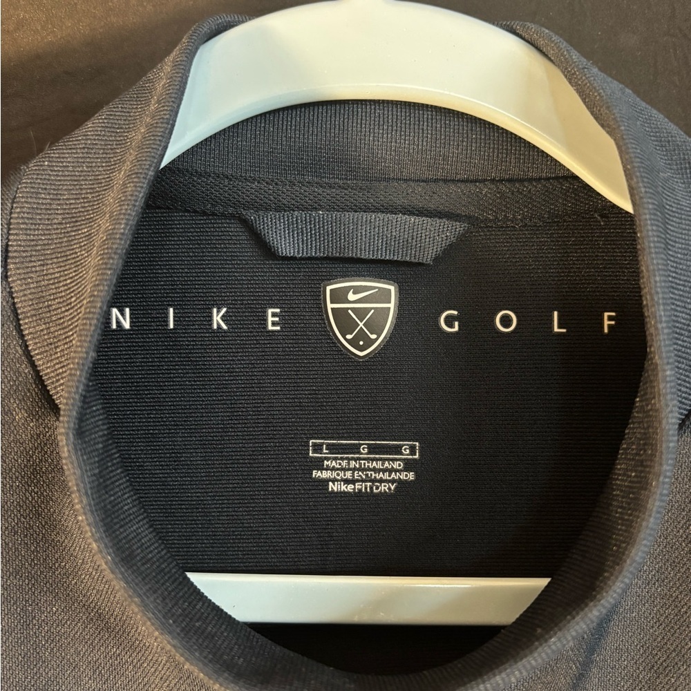 Nike Men's Black Golf Short Sleeve Tee Large - Picture 2 of 5